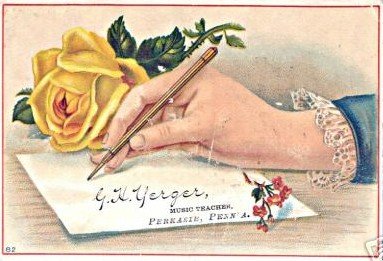 Yerger Trade Card Front