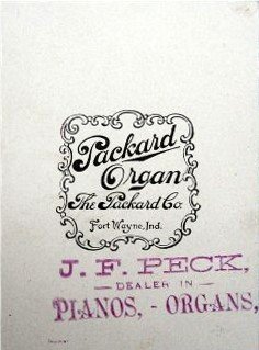 Bo-Peep Trade Card Back - Circa 1900