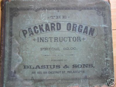 Packard Organ Instructor